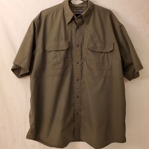 5.11 Tactical Series Button Down Short Sleeve Men's Shirt XL Vented Cargo Pocket
